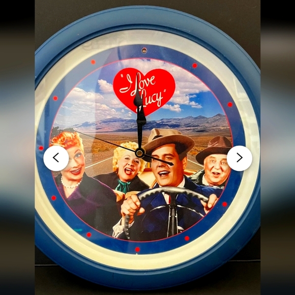 I Love Lucy talking collectors clock, Gently Used Condition RARE, Great Find! - Picture 2 of 5